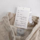 SP STASTNY PRODUKT エシュペー 未使用品 LINEN COTTON JACKET 定価63800円 SP131L1 サイズ1 ジャケット ベージュ レディース【中古】6-0314M♪