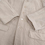 SP STASTNY PRODUKT エシュペー 未使用品 LINEN COTTON JACKET 定価63800円 SP131L1 サイズ1 ジャケット ベージュ レディース【中古】6-0314M♪