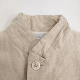 SP STASTNY PRODUKT エシュペー 未使用品 LINEN COTTON JACKET 定価63800円 SP131L1 サイズ1 ジャケット ベージュ レディース【中古】6-0314M♪