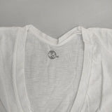 45R/45rpm Vネック 半袖Ｔシャツ カットソー ホワイト レディース フォーティーファイブアールピーエム【中古】6-0617S∞