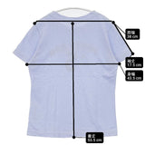 45R/45rpm 未使用品 No.5 半袖Ｔシャツ カットソー ライトブルー レディース フォーティーファイブアールピーエム【中古】6-0617S∞