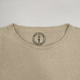 45R/45rpm NAVYポケット 半袖Ｔシャツ カットソー グレージュ レディース フォーティーファイブアールピーエム【中古】6-0617S∞