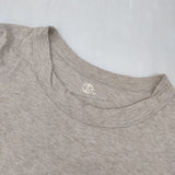 45R/45rpm コットン 長袖Ｔシャツ カットソー ロンＴ ベージュ レディース フォーティーファイブアールピーエム【中古】6-0713M∞