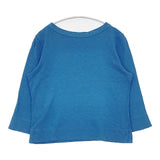 45R/45rpm コットン 長袖Ｔシャツ カットソー ロンＴ ブルー レディース フォーティーファイブアールピーエム【中古】6-0617M∞