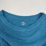45R/45rpm コットン 長袖Ｔシャツ カットソー ロンＴ ブルー レディース フォーティーファイブアールピーエム【中古】6-0617M∞