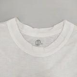 45R/45rpm 天竺 45Rロゴプリント 半袖Ｔシャツ カットソー ホワイト レディース フォーティーファイブアールピーエム【中古】6-0702S∞