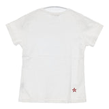 45R/45rpm R by 45星 半袖Ｔシャツ カットソー ホワイト レディース フォーティーファイブアールピーエム【中古】6-0617S∞