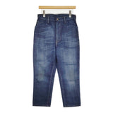 45R/45rpm AD3000藍茜比女 加工 定価66000円 サイズ2 デニムパンツ ネイビー レディース フォーティーファイブアールピーエム【中古】6-0523G∞