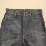 45R/45rpm AD3000藍茜比女 加工 定価66000円 サイズ2 デニムパンツ ネイビー レディース フォーティーファイブアールピーエム【中古】6-0523G∞