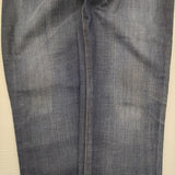 45R/45rpm AD3000藍茜比女 加工 定価66000円 サイズ2 デニムパンツ ネイビー レディース フォーティーファイブアールピーエム【中古】6-0523G∞