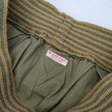 KAPITAL K2004LP113 サイズM 2 リブ サルエルパンツ カーキ レディース キャピタル【中古】6-0708G∞