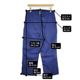 tricot COMME des GARCONS コットン サイズS パンツ AD2012 ブルー レディース トリココムデギャルソン【中古】6-0708G∞