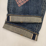 eYe COMME des GARCONS JUNYA WATANABE MAN/Levi's 505 パッチワーク デニムパンツ AD2017 ネイビー メンズ アイ ジュンヤワタナベマン/リーバイス【中古】6-0523G∞
