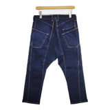 COMME des GARCONS JUNYA WATANABE MAN クロップド丈 XS デニムパンツ AD2014 ネイビー メンズ ジュンヤワタナベマン【中古】6-0523G∞