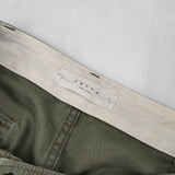 SETTO 504484 ベイカーパンツ サイズS 日本製 コットン パンツ カーキ レディース セット【中古】6-0708G∞