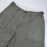 SETTO 504484 ベイカーパンツ サイズS 日本製 コットン パンツ カーキ レディース セット【中古】6-0708G∞