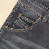 DIESEL KROOLEY-NE ジョグデニムパンツ W28 スウェット デニムパンツ ネイビー メンズ ディーゼル【中古】6-0702M∞