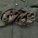 Barbour SPEY JACKET オイルドジャケット 英国製 サイズS ピンバッジ付き ジャケット カーキ メンズ バブアー【中古】6-0925T♪