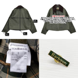 Barbour SPEY JACKET オイルドジャケット 英国製 サイズS ピンバッジ付き ジャケット カーキ メンズ バブアー【中古】6-0925T♪