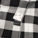 Hands of creation ブロックチェックの2WAYワンピース 定価19250円 1420111 ワンピース ブラック グレー ホワイト レディース ハンズオブクリエイション【中古】6-0617S∞