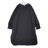 NOUVELLES DU PARADIS WOOLライクツイル ワンピース 定価17380円 PB22432 ワンピース ブラック レディース ヌーベルドゥパラディ【中古】6-0722T∞