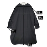 NOUVELLES DU PARADIS WOOLライクツイル ワンピース 定価17380円 PB22432 ワンピース ブラック レディース ヌーベルドゥパラディ【中古】6-0722T∞