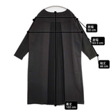Kelen LKL17FOP3 バックプリーツドレス 定価17600円 ワンピース ブラック レディース ケレン【中古】6-0708M∞