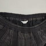 ESTROISLOSE メッシュチェック パイピングパンツ 定価25080円 EB25115 パンツ ブラック レディース エストゥロワルーズ【中古】6-0605M∞