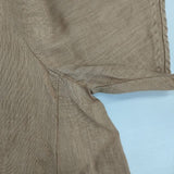 Bisque by nest Robe リネン 03142-3277 製品染め 半袖 ブラウス シャツ ピンクベージュ レディース ビスク バイ ネストローブ【中古】6-0617S∞