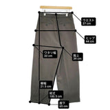 KURASHI&Trips 大人のためのワイドタックパンツ 定価12100円 903-70905078-X パンツ グレー レディース クラシアンドトリップス/北欧、暮らしの道具店【中古】6-0523G∞