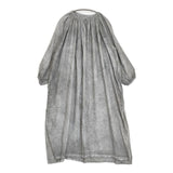 TAKARAJIMA SENKOU チャペルワンピース 定価37400円 セルロース 染め ワンピース グレー レディース 宝島染工【中古】6-0523M∞