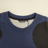 marimekko ドット コットン 半袖Ｔシャツ カットソー ネイビー ブラック レディース マリメッコ【中古】6-0617S∞