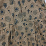 marble sud リーフ 刺繍 034f033154 ワンピース 起毛コットン チュニック キャメル レディース マーブルシュッド【中古】6-0722T∞