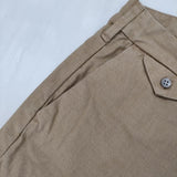 YANUK 57141120 CHINO サイズM コットンリネン パンツ ベージュ レディース ヤヌーク【中古】6-0510M∞
