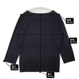 three dots カシミヤ セーター ニット ブラック レディース スリードッツ【中古】6-0722T∞