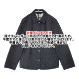 BURBERRY LONDON 裏地ノバチェック キルティング リバーシブル サイズ44 中綿 キルティングジャケット ブラック レディース バーバリーロンドン【中古】6-1007T∞