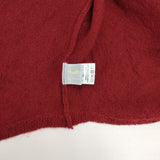 mino みの ポンチョケープ 定価14300円 ポンチョ レッド レディース【中古】6-0722T∞