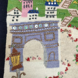 SOAGE ソアージュ パリ 刺繍 ウール サイズM セーター ニット ネイビー レディース【中古】6-0905T∞