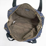 Kipling ART M アートエム ゴールデンナイト ボストンバッグ トートバッグ ネイビー ゴールド レディース キプリング【中古】6-0517G∞