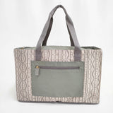 FAUCHON フォション キャリーオン 折り畳み エコバッグ トートバッグ ベージュ レディース【中古】6-0812G∞