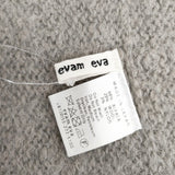 evam eva アルパカウールスヌード 定価13200円 E213G157 スヌード グレージュ レディース エヴァムエヴァ【中古】6-0914T◎