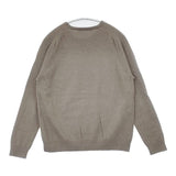 evam eva E233K051 ウールプルオーバー wool pullover 日本製 セーター ニット グレージュ レディース エヴァムエヴァ【中古】6-0905T∞