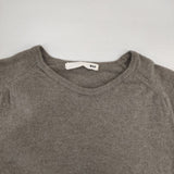 evam eva E233K051 ウールプルオーバー wool pullover 日本製 セーター ニット グレージュ レディース エヴァムエヴァ【中古】6-0905T∞