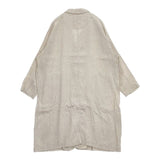 nest Robe 01193-1322 リネン コート ベージュ レディース ネストローブ【中古】6-0801M∞