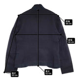 DES PRES 22-07-41-07701 コットン ノーボタン 日本製 ジャケット ネイビー レディース デプレ【中古】6-0801M∞