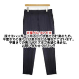 theory TESTRA 2B PINSTRIPE SUIT ピンストライプ スラックス サイズ4 パンツ ネイビー レディース セオリー【中古】6-0801G∞