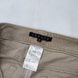 theory ABRAHIA CALL OUT コーデュロイパンツ ストレッチ サイズ4 パンツ ベージュ レディース セオリー【中古】6-0801G∞