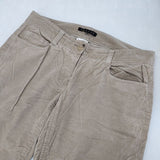 theory ABRAHIA CALL OUT コーデュロイパンツ ストレッチ サイズ4 パンツ ベージュ レディース セオリー【中古】6-0801G∞