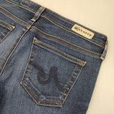 theory/AG LEGGING 4YEARS SEATLE スキニー ストレッチ サイズ27 デニムパンツ ブルー レディース セオリー/エージー【中古】6-0801G∞