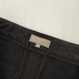 MARGARET HOWELL 578-0143602 WASHED COTTON TWILL コットンパンツ 定価35200円 パンツ チャコールグレー レディース マーガレットハウエル【中古】6-0801G∞